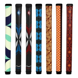 Factory PU Leather Wrap OEM Golf Accessories Custom Logo Golf Clubs Grip Park Golf Grips