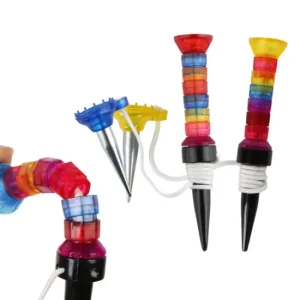 Factory Popular Plastic Magnetic Golf Tees Adjustable Professional Ball Holder Reusable Indoor Training Exercise Tee