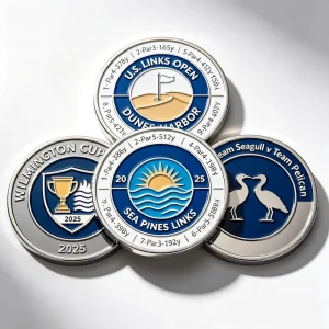 Factory Portable Golf Ball Marker Custom Poker Custom Gold Ball Marker Flower Golf Ball Markers