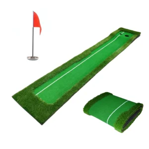 Factory Portable Golf Putting Mat Practice for Kids Adults Indoor Outdoor Office Backyard Putting Practice