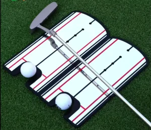 Factory Portable Golf Putting Mirror Training Aid Custom Logo Golf Putting Alignment Mirrors Swing Trainer CUSTOM