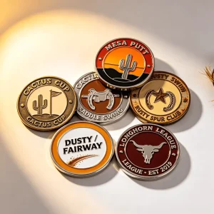 Factory Portable Poker Chips Ball Marker Golf Yoda Golf Ball Marker Golf Custom Ball Marker