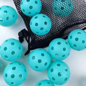 Factory Price 42mm Soft Pickleball Balls 26 Holes Standard Pickle Balls for Baseball Training Equipment Baseball Popper Ball