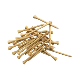 Factory Price Custom Clear Varnished Natural Wooden Golf Tees