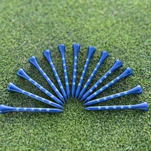 Factory Price Custom Logo Golf Pegs Colorful Bulk Plastic Bamboo Wooden Golf Tees