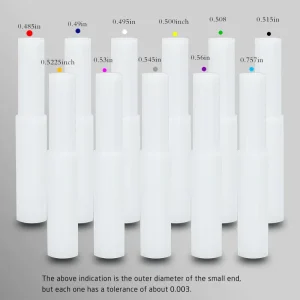 Factory Price Custom Universal White Plastic Various Sizes Optional Workshop Club Extension Golf Ferrules