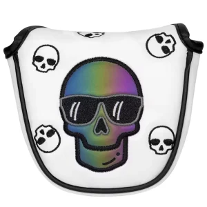 Factory Price Embroidery Golf Headcovers Golf Putter Headcover Custom Waterproof Pu Leather Golf Putter Head Cover