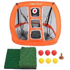 Factory Price Foldable Golf Chipping Practice Net Training Aids Multicolour Portable Pop up Golf Driving Range Net for Backyard