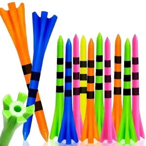 Factory Price Golf Accessories Tee Customized Size Golf Tee Plastic Practice Unbreakable Golf Tees