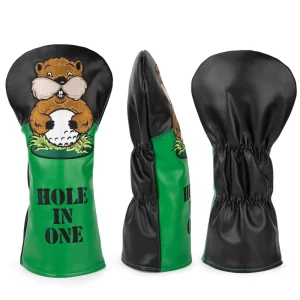 Factory Price Golf Club Headcovers Fairway Wood Hybrid Ut White Golf Club Headcover Golf Head Covers Leather Custom