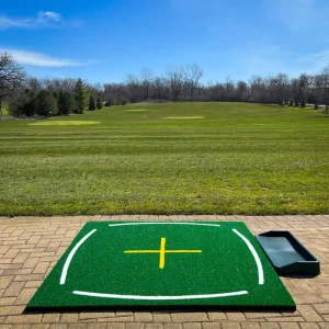 Factory Price Multi Use Indoor Outdoor Driving Range Golf Course Simulator Swing Teaching Hitting Mats 1500x1500mm