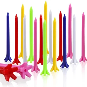Factory Price OEM Custom Logo Colorful Other Golf Tees T1 Model 2-3/4″ Durable 5 Prong