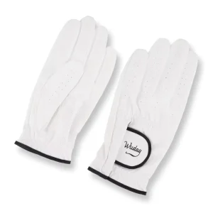 Factory Price Premium Custom Logo Color Cabretta Leather Breathable Golf Gloves