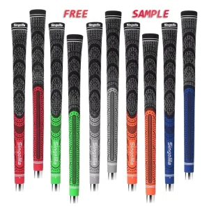Factory Price Standard Midsize Wood Iron OEM Custom Logo Golf Rubber Cord Grip Golf Club Grips Golf Grip