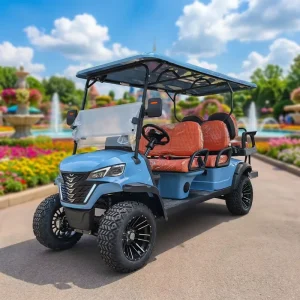 Factory Price Street Legal 6 Seater Electric Golf Cart 60V AC Motor with Lithium Battery 35KM H 90km Range