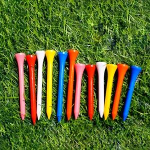 Factory Price Wooden Golf Tees Multiple Sizes Bulk Custom Logo Golf Accessories