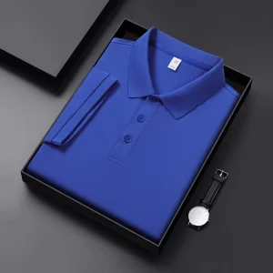Factory Produces Quick drying Soft Polo Shirt Solid Color Lapel Short Sleeve Top Men’s ODM