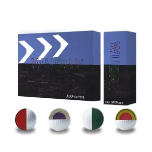 Factory Production 2 3 4 5pc Custom Logo Tour Golf Balls Soft Urethane Golf Balls