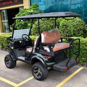 Factory Professional Custom High Performance 4 Seater 72v Lithium Battery Electric Golf Cart for Resort & Estate Use