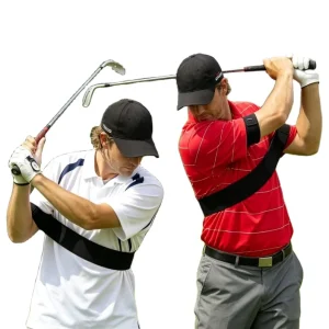 Factory Professional Golf Swing Trainer Practical Golf Gesture Guide Nylon High Durability Elastic Arm Band Posture