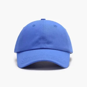 Factory Supplied Custom 6-Panel Adult Baseball Cap 100% Cotton Four Seasons Hand Embroidered with Puff Printing Technique