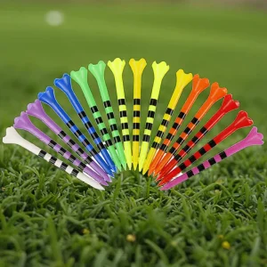 Factory Unbreakable Multi Colour Golf Tees 83mm 70mm Durable 4 Prongs High Quality Unbreakable Multi Colour Golf Tees