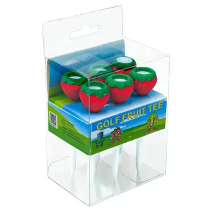 Factory Unique Rubber Head Colorful Durable Bulk Custom Plastic Golf Tees Six Piece Set
