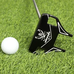 Factory Wholesales Low Price Golf Mallet Putter in Stock Golf Putter Club Head Zinc Alloy CNC Right OEM Custom Golf Club Head