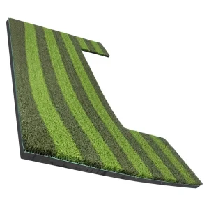 Fairway Nylon Turf Indoor Golf Simulator Hitting Path Mat 1500x1500mm 30mm Thick Golf Swing Practice and Training Mat