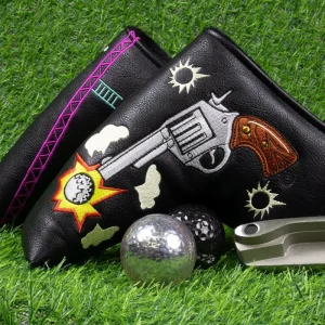 Fashion Design Direct Selling Premium Custom Golf Club Putter Head Covers Golf Putter Club Covers Headcover