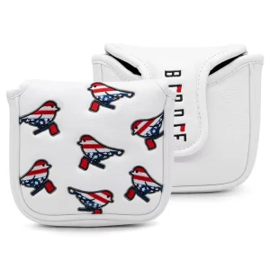 Fast Delivery High Quality Magnetic Golf Mallet Putter Headcover Customize Design Golf Mallet Putter Head Cover