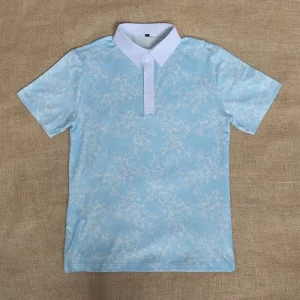 Fast Production Premium Printed Polo Tennis Shirt Men’s Short Sleeve Golf Shirt Lightweight Breathable Custom Logo OEM Factory