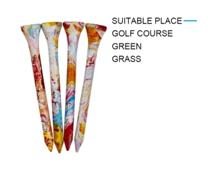 Fast Response EXW OEM High Quality Multicolor Fantastic Hard Wood Golf Tees