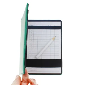 Fast Shipment OEM PU Leather Golf Scorecard Stand