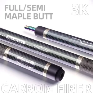 Fast Shipping 2 Pc 18 20oz High Quality Billiard Pool Stick Personal Cue Carbon Fiber Pool Cue From the Source Factory