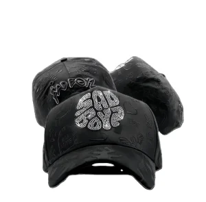 Fast Shipping 31 Hats Junior h Suede 5 Panel Customized Original Embroidered Baseball Hats Beard Caps Personalized Black Hat