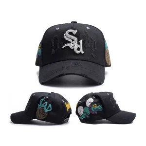 Fast Shipping Suede Black 31 Hats Custom 5 Panel Original Gorras G5 Beard Hats Gorras Sad Boyz Caps Junior h Dh Hats