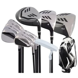Feyond Right Handed Complete Set of Golf Clubs with Graphite & Steel Shafts and Golf Club Cover & Bag