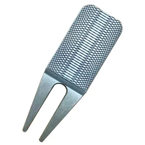 Flat Double Prong Course Divot Repair Tool Golf Divot Tools