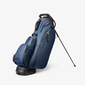 Flora OEM PU Matte Leather Golf Bags Custom Logo Golf Stand Bag Embroidery Golf Bag for Men and Women