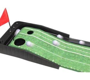 Foldable Automatic Ball Return Golf Putting Green Mat Golf Training Equipment Golf Training Aid Golf Putting Mat