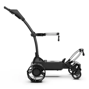 Foldable Electric Golf Cart AI Auto Follow Remote Control LCD Display Aluminum Alloy 6.5km/h Max Speed 18-27
