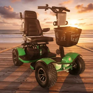 Foldable Electric Golf Cart & Golf Buggy with Aluminium Frame Lithium Battery 150kg Load Capacity up to 72 Holes Range 4 Wheel