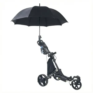 Foldable Electric Golf Trolley Lithium Battery Remote Control 36 Hole Range 40 Degree Climb 3 Wheel 360W Motor Compact Aluminum