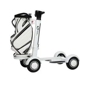 Foldable Electric Golf Trolley Smart Following Electric Golf Trolleys for Golf Clubs and Courses