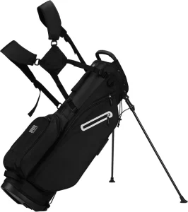 Foldable Golf Bag with Adjustable Support Rod and Detachable Shoulder Straps