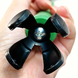 Foldable Golf Ball Retriever with Suction Cup and Club Grips for Pick Up and Putter Handle