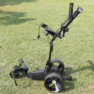 Foldable Lithium Battery Three Wheels Golf Trolley Foldable ElektrischLightweight Portable Durable Push Compact