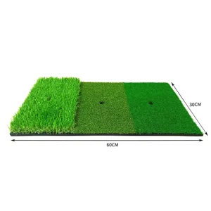 Foldable Mini Portable Golf Training Aid Mat 30*60cm Outdoor Golf Simulator Mat Golf Hitting Mat