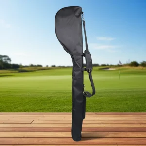 Foldable Nylon Waterproof Golf Sunday Carry Bag Lightweight Soft Holds 5 Clubs for Men Women